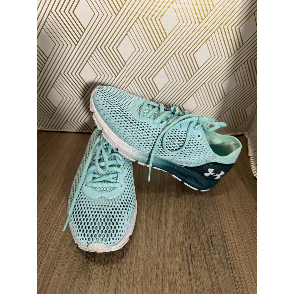Under Armour HOVR Sonic 4 Women's Running Shoes Aqua Blue Size 7‎ sample